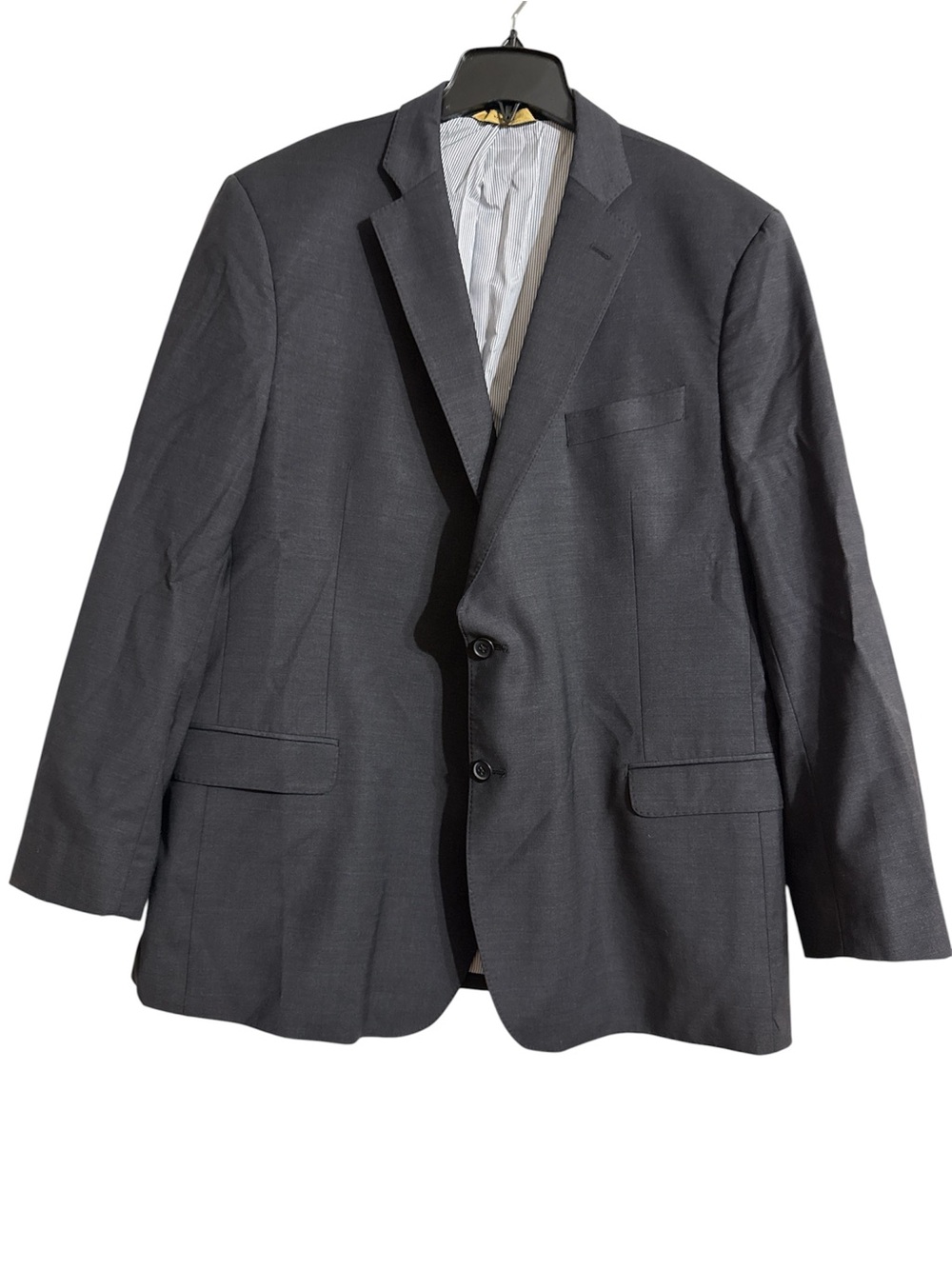 Brooks Brothers Explorer Fitzgerald Fit Charcoal Wool Blazer 48R